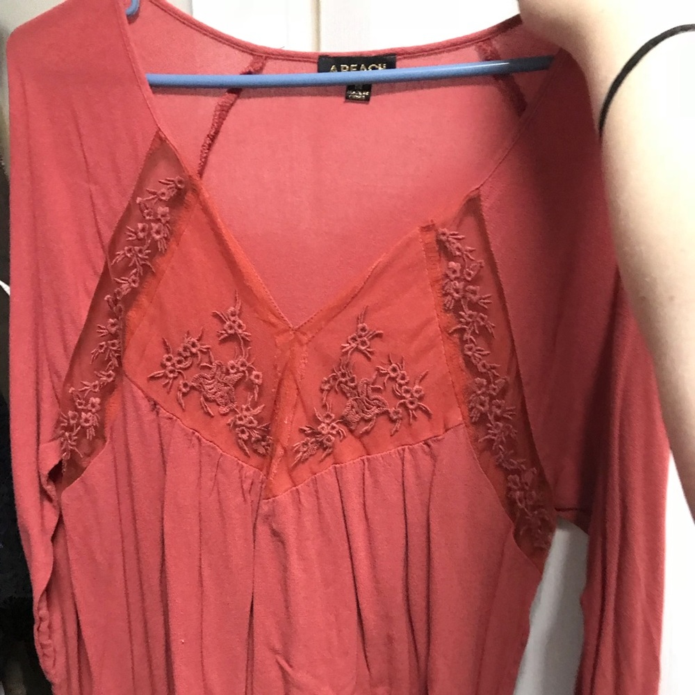 Long sleeve blouse